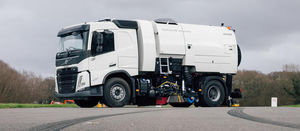 LKW-montierte Kehrmaschine