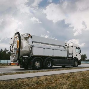 LKW-montierte Außenreinigungsmaschine