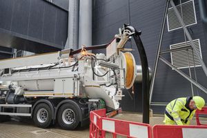 LKW-montierte Außenreinigungsmaschine