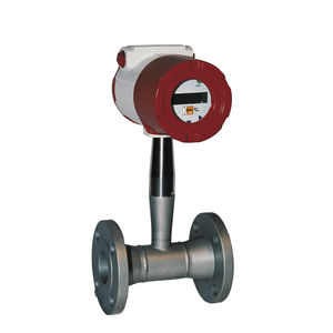Vortex-Durchflussmesser / für Flüssigkeiten / Flansch