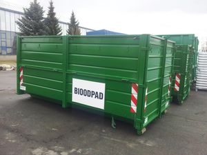 Müllbehälter für städtische Produkte