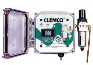 Gasdetektor / Kohlenstoffmonoxid / mit akustischem Alarm / wandmontiert
