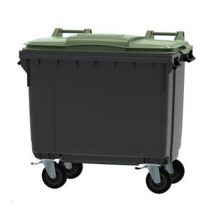 Recyclingkunststoff-Müllbehälter 1