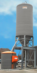 Silo mit konischem Boden