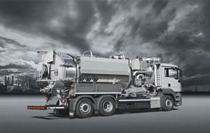 Sauglader-LKW