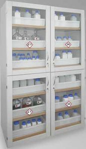 Lagerschrank / bodenstehend / Flügeltüren / Fachböden