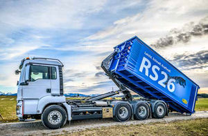 Abrollkipper mit LKW Haken
