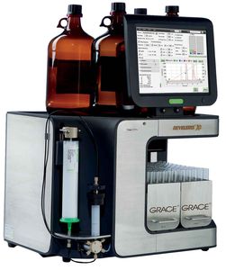 Aufreinigungsanlage für Flüssigkeiten / für Flash-Chromatographie