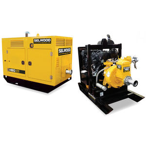 Abwasserpumpe / dieselbetrieben / selbstansaugend / zentrifugal
