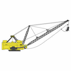 großformatiger Bagger 1