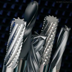 Eckradiusfräser / Vollmetall / beschichtet / Diamant
