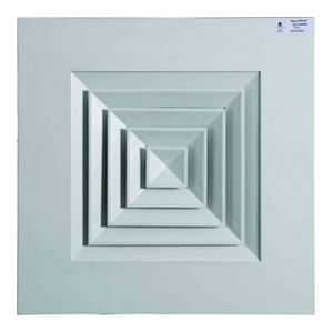 quadratische Luftdurchlass