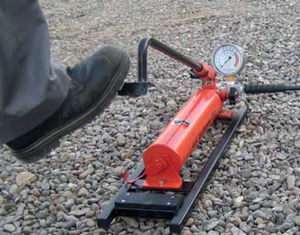 Kolben-Hydraulikpumpe / pedalbetrieben