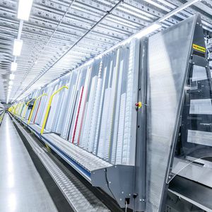 Kommissionieranlage für die Tabakindustrie