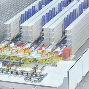 vertikales automatisches -Lagersystem