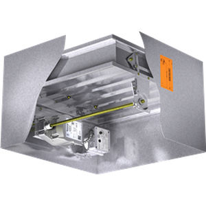 rechteckiger Brandschutzklappe 1