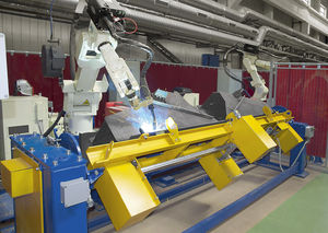 MIG/MAG-Schweißen-Roboterzelle