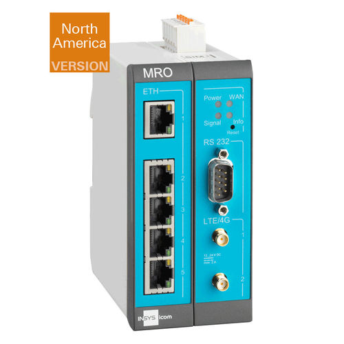 Router für Kommunikation - MRO-L210 - INSYS MICROELECTRONICS GmbH - Mobilfunk / Daten / Paketbasiertes