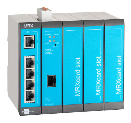 Router für Kommunikation - MRX5 DSL-A - INSYS MICROELECTRONICS GmbH - Daten / XDSL / Ethernet