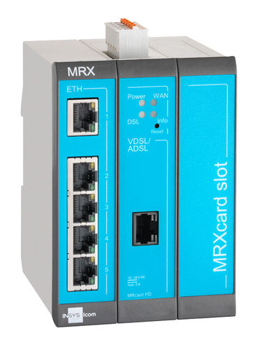 Router für Kommunikation - MRX3 DSL-A - INSYS MICROELECTRONICS GmbH - Mobilfunk / Daten / Paketbasiertes