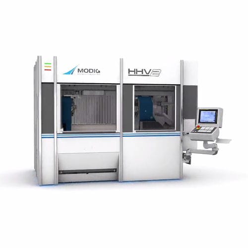 CNC-Bearbeitungszentrum / 5-Achsen - HHV2 - Modig Machine Tool - 4-Achs / horizontal / für Stahl