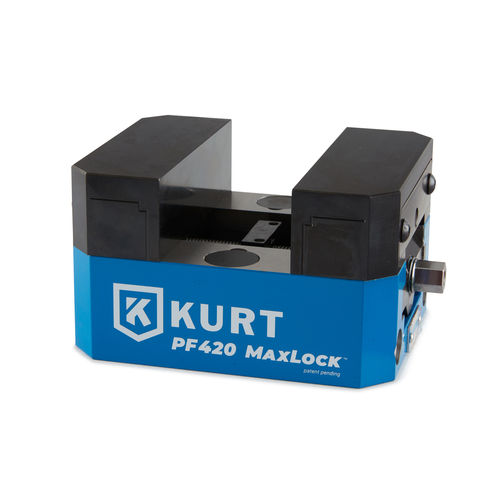 Schraubstock für 5-Achs-Werkzeugmaschinen - PF420 - Kurt Manufacturing-Industrial Products Division - 5-Achs / Schrauben / Präzision
