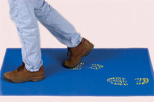 Klebematte - TM0001 - Contec - für hochfrequentierte Bereiche