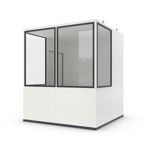 Raum-in-Raum-System / Blech - Basic 5 Starter Plus - WSM – Walter Solbach Metallbau GmbH - Mineralfaser / mit PVC Fußboden