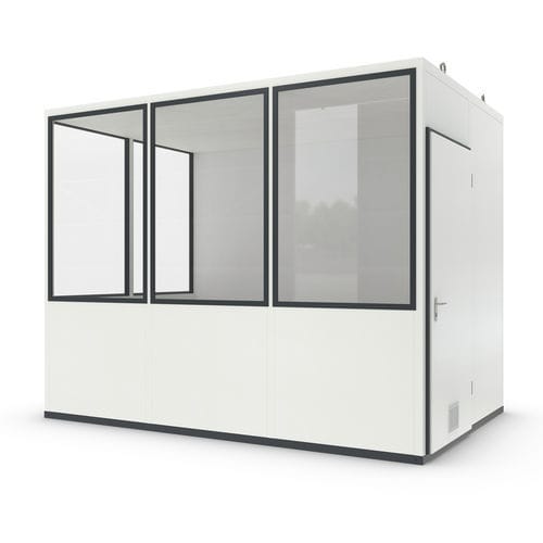 Raum-in-Raum-System / mit PVC Fußboden - MultiRoom Basic 7 - WSM – Walter Solbach Metallbau GmbH