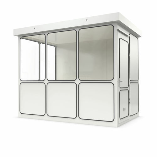 Modulierbares Raum-in-Raum-System - Ra 10 - WSM – Walter Solbach Metallbau GmbH - mit PVC Fußboden