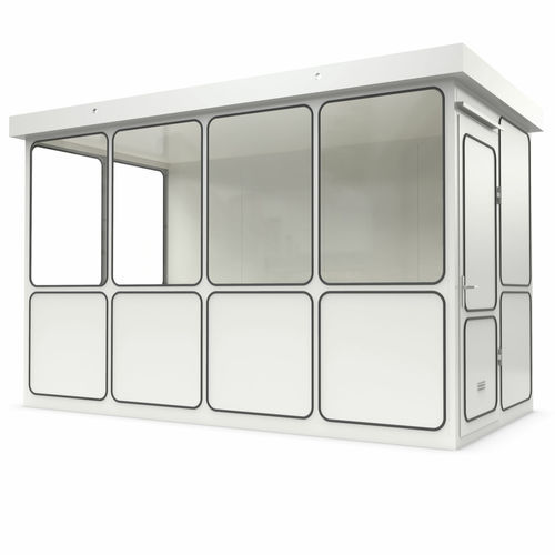 Modulierbares Raum-in-Raum-System - Ra 12b - WSM – Walter Solbach Metallbau GmbH - Mineralfaser / mit PVC Fußboden