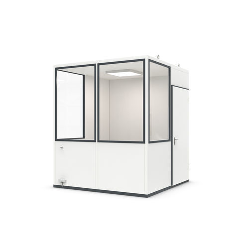 Raum-in-Raum-System / mit PVC Fußboden - Basic 5 Mini - WSM – Walter Solbach Metallbau GmbH