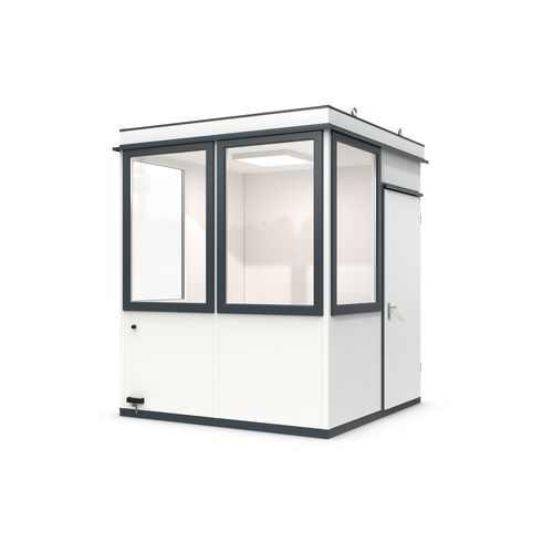 Modulierbares Raum-in-Raum-System - Outdoor Basic 5 Mini - WSM – Walter Solbach Metallbau GmbH - Blech / Mineralfaser / mit PVC Fußboden