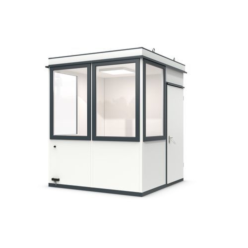 Modulierbares Raum-in-Raum-System - Outdoor Basic 5 Starter Plus - WSM – Walter Solbach Metallbau GmbH - Blech / Mineralfaser / mit PVC Fußboden