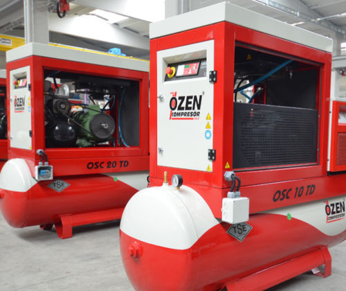 Schraubenkompressor - SPARK series - Ozen Kompresor - Luft / mit Elektromotor / stationär