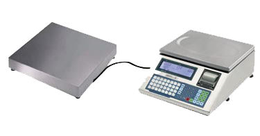 Ladenwaage - BMC 120 BX series  - Italiana Macchi - mit LCD-Display / mit Drucker