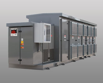 Widerstand-Lastbank - max. 15 000 V, 700 - 1 250 kW | Mars-HV - Simplex