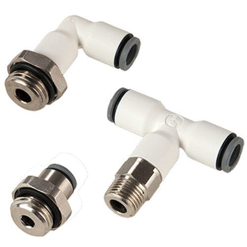 Hydraulikanschluss - LIQUIfit® - Parker Fluid System Connectors Division Europe - pneumatisch / Gewinde / Push-in