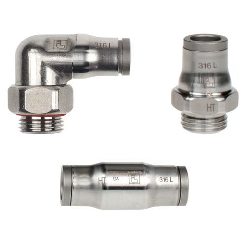 Anschluss für Chemikalien - LF 3800  - Parker Fluid System Connectors Division Europe - für Druckluft / Vakuum / Gewinde