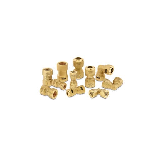 Winkel-Rohrverbinder - ZoomLock PUSH - Parker Fluid System Connectors Division Europe - Messing / Schnell