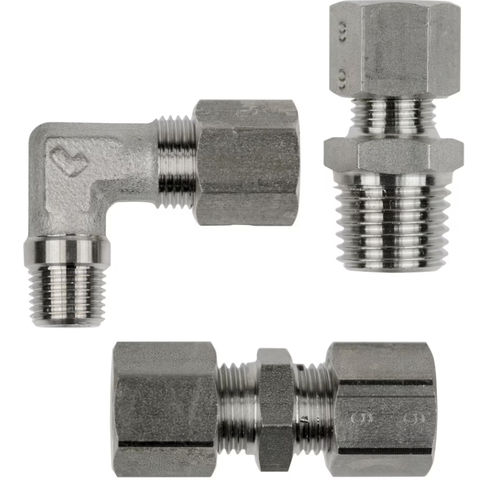 Hydraulikanschluss - 18 series - Parker Hose Products Division - Europe - pneumatisch / Kompression / rechtwinkelig