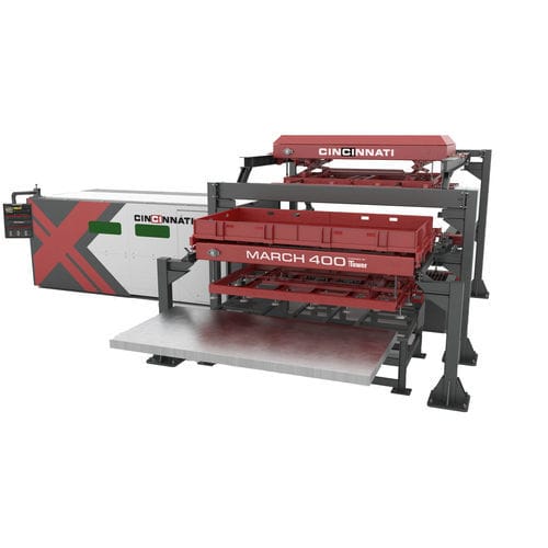 Faserlaser-Schneidemaschine - MARCH 400 - Cincinnati Incorporated - für Metall / für Blech / für Industrieanwendungen