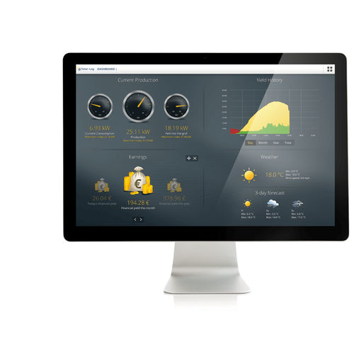 Software / Für Armaturenbrett - Solar-Log™ - Solare Datensysteme GmbH - webbasiert
