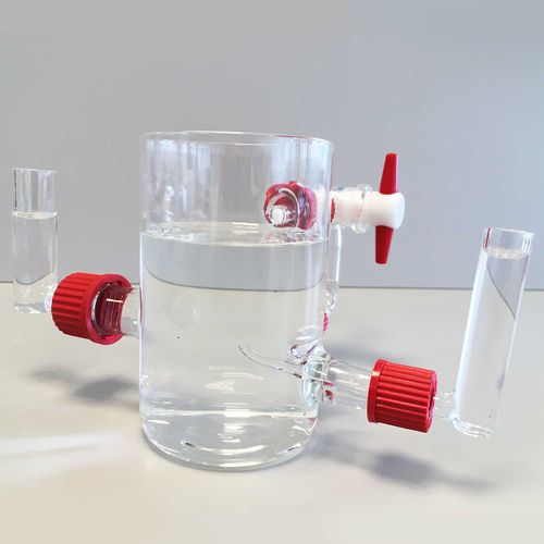 Drop-Cell-Interface / Borosilikat - Asynt - elektrochemisch