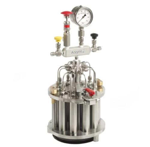 Reaktor für parallele Synthese - Multicell - Asynt - Hochdruck / Edelstahl / homogen