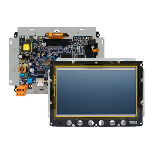 HMI mit Touchscreen - PT2070-51ST-N1N1 - Cermate Technologies Inc - einbaufähig / 800 x 480 / RISC