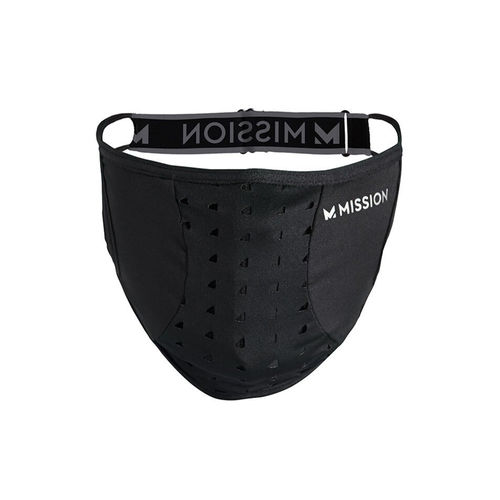 Wiederverwendbare Schutzmaske - D0S07150 - Magid Glove & Safety - Halbgesicht / schwarz / Stoff