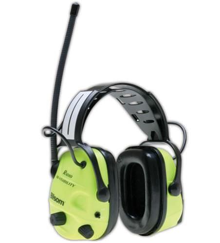 Lärmdämpfender Kopfhörer - Hi-Viz H10AHV - Magid Glove & Safety - Funkgerät