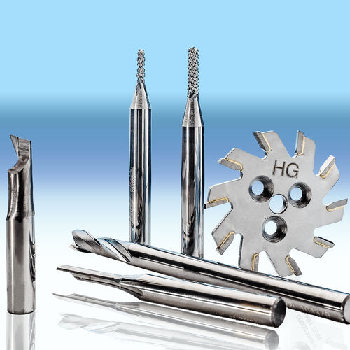Vollmetall-Fräser - Single helical milling cutter - straight standard - HG GRIMME SysTech GmbH - für Kunststoffe / Hochleistung