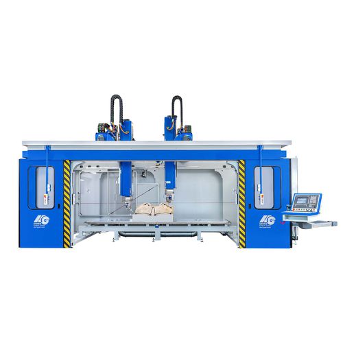 Wechseltisch-Schneidemaschine - G-S-W - HG GRIMME SysTech GmbH - Wasserstrahl / für Kunststoffe / für Gewebe